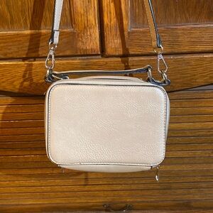 Elegant Cream Crossbody Bag